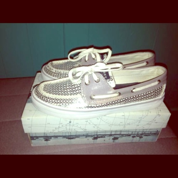 Sperry Bahama Sequin Boat Shoes