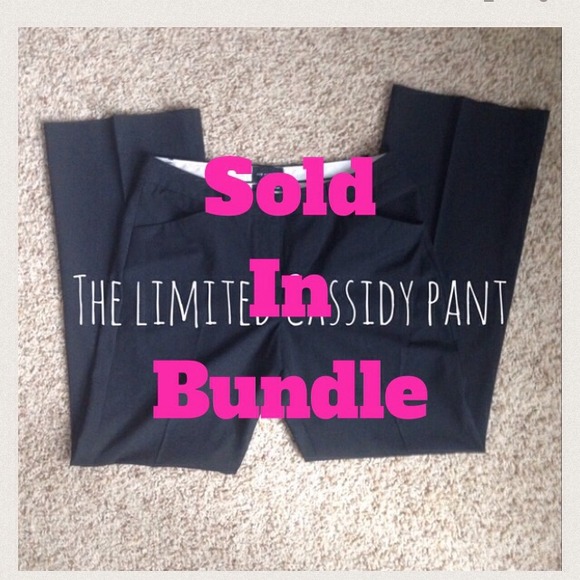 The Limited "Cassidy" black pants