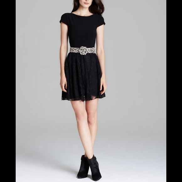 Black Alice Olivia Dress Ruey Lace