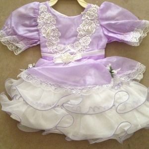 Beautiful lavender party dress