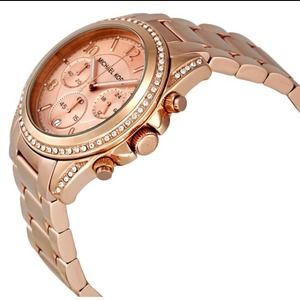 Michael Kors Blair Rose Gold-tone Ladies Watch