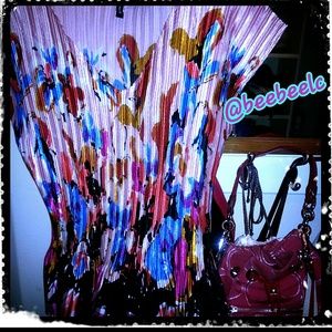 Pink Cherry Blossoms Milano Blouse