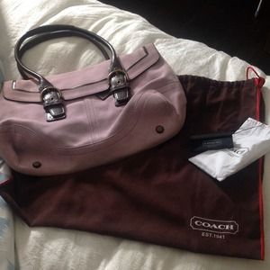 WHAT! CRAZY PRICE! Coach handbag in light purple