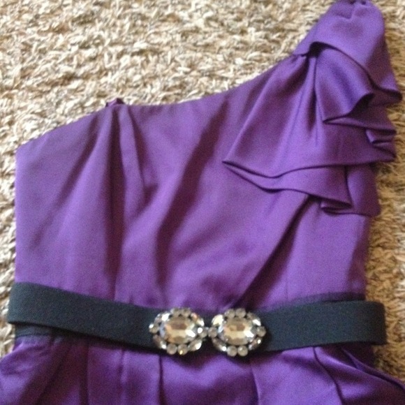 Gorgeous Purple BCBG Dress or Gown - Picture 3 of 4