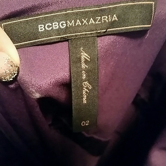 Gorgeous Purple BCBG Dress or Gown - Picture 4 of 4