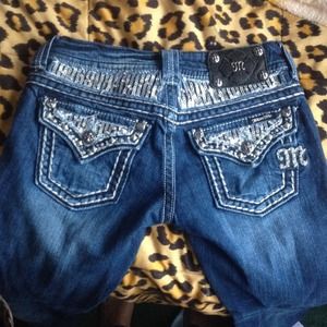 Miss me jeans (flare) size 25