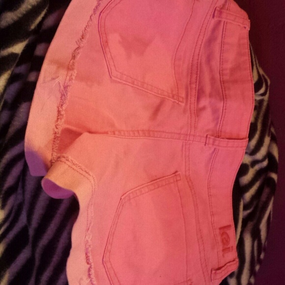 Neon Pink Shorts - Picture 2 of 2