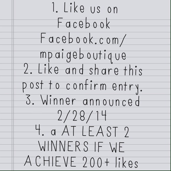 A RANDOMLY SELECTED WINNER HAS BEEN CHOSEN! - Picture 3 of 3