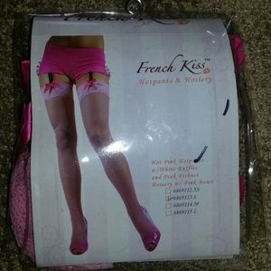 Hot pants and hosiery