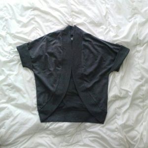 Short sleeve cardigan