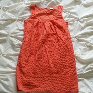 Orange j crew shift dress**sold**