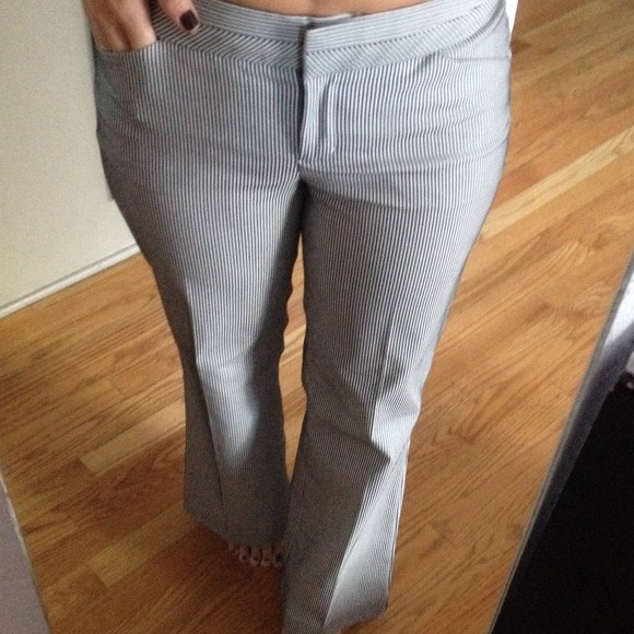 Express Editor Seersucker Pants