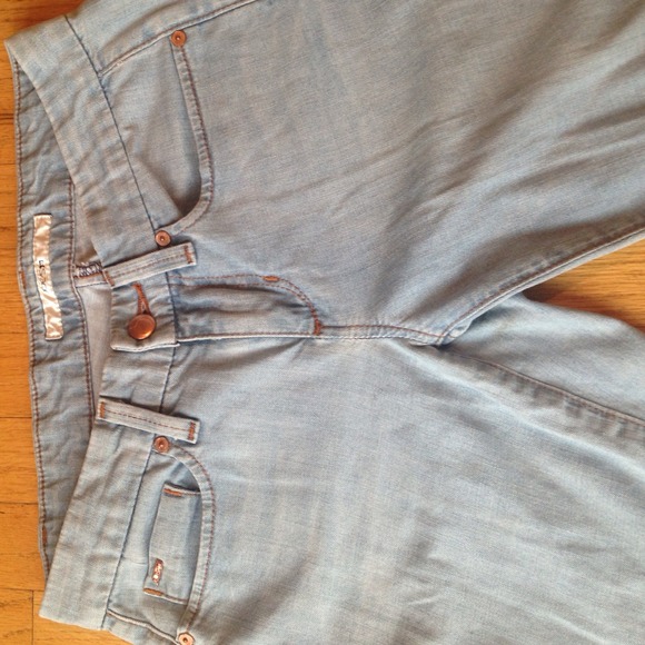 Joe's high waisted stretchy jeans.