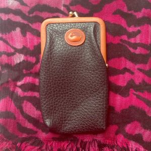 Dooney & Burke wallet/coin pouch w snap closure