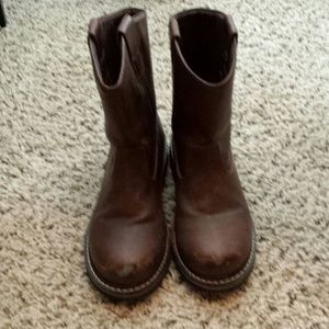 Boys Duck Head Boots Size 3