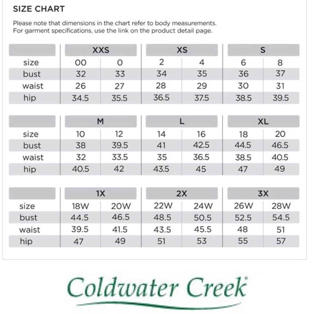 Just Lowered Prices - Coldwater Creek - Picture 3 of 3