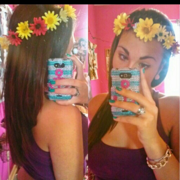 Handmade sunflower crown
