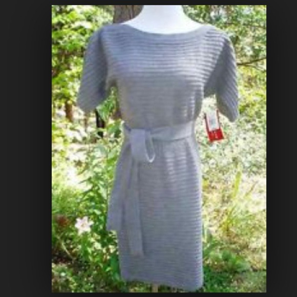 Signature by Sangria Dresses & Skirts - *LAST CHANCE* DONATING 10/18* Gray Sweater Dress