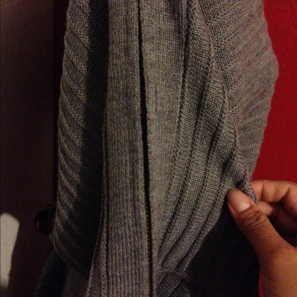 *LAST CHANCE* DONATING 10/18* Gray Sweater Dress - Picture 2 of 4