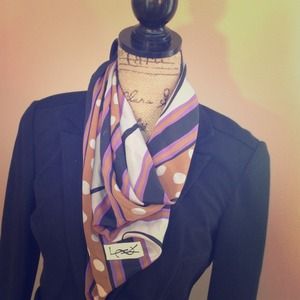 Yves Saint Laurent Silk Scarf