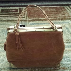 New Tan Purse called The Plaza