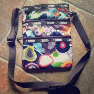 Le Sport Sac kasey bag paisley NWOT