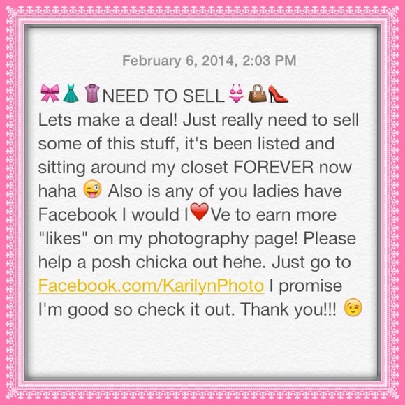 Any clothing posted in my closet!