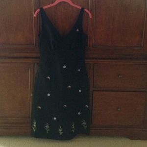 Black designer dress