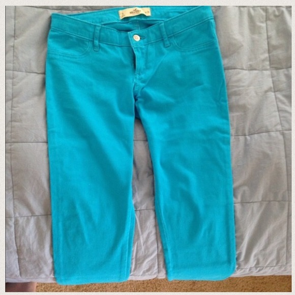 Blue Hollister Pants - Size 3 - Picture 2 of 4