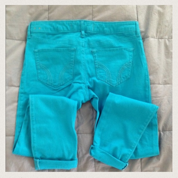 Blue Hollister Pants - Size 3 - Picture 4 of 4