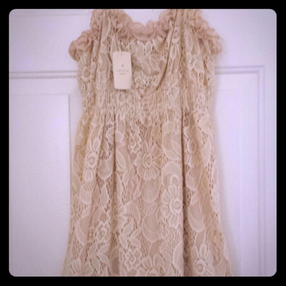Beautiful lace dress.