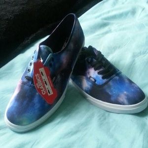 Cosmic Galaxy Authentic Lo Pro Vans