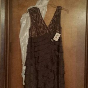 Adrianna Papell long gown size 10.  Never worn.