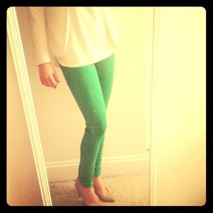 H&M Divided Green Pants