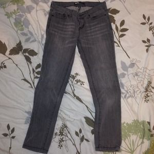 grey cigarette pants