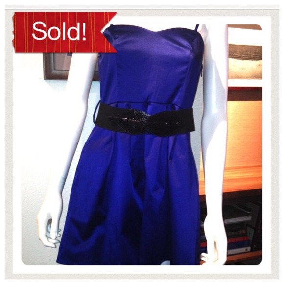 💃Forever 21 Royal Blue / Purple - Picture 1 of 4
