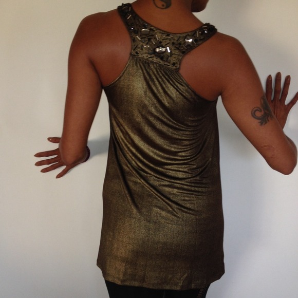 Long Top Gold - Picture 3 of 3