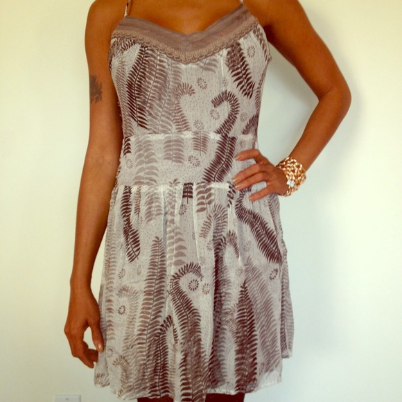 Gray Spring Dress