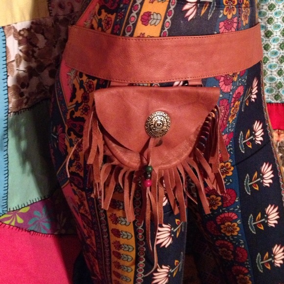 TRADED Boho Hippie Native Festival Belt Fanny Pack
