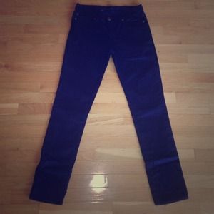 Dark blue thin cords (beautiful color)