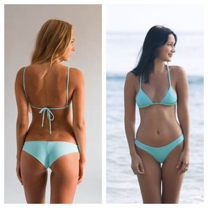 Frankie's Bikini's 2013 Blue Venice Top