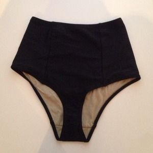 American Apparel black high-waisted bottoms