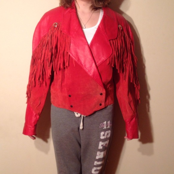 PRICE DROP RETRO  leather and suede jacket