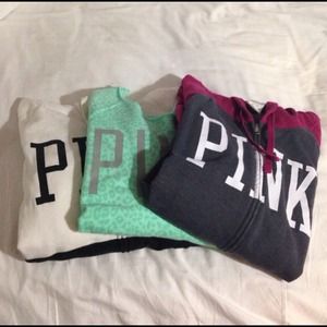 VS PINK HOODIE BUNDLE