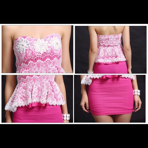 Slimming Sleeveless Beading Design Strapless Dress