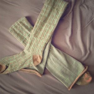 Free People Thigh High Stockings