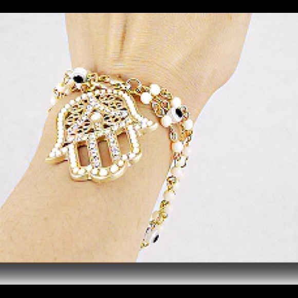 Evil 👀 Hamsa bracelet - Picture 3 of 4