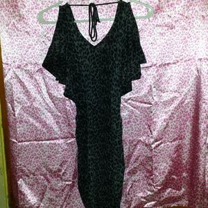 Chettah printed dress