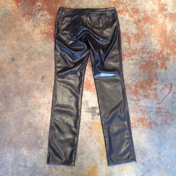 Tripp NYC Faux Leather Pants - Picture 3 of 4