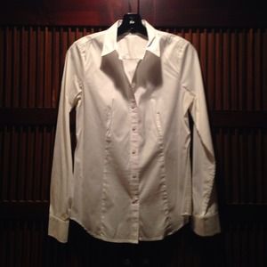 Classic white button down